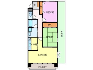 アルス末広の物件間取画像